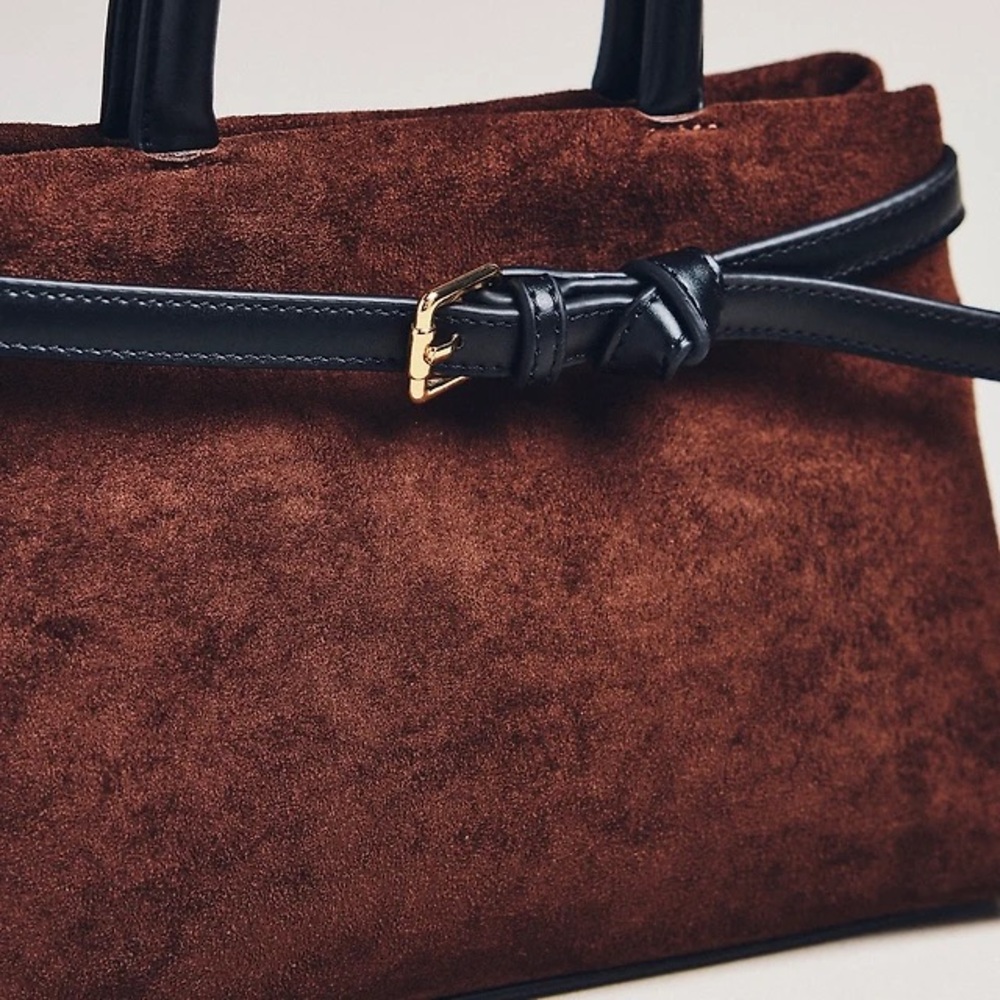 By Anthropologie Belted Satchel